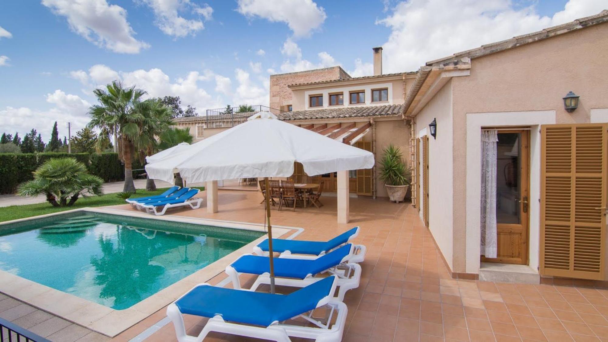Villa Casa Rural, Rustica Con Piscina Cas Padrins De Campos, Mallorca