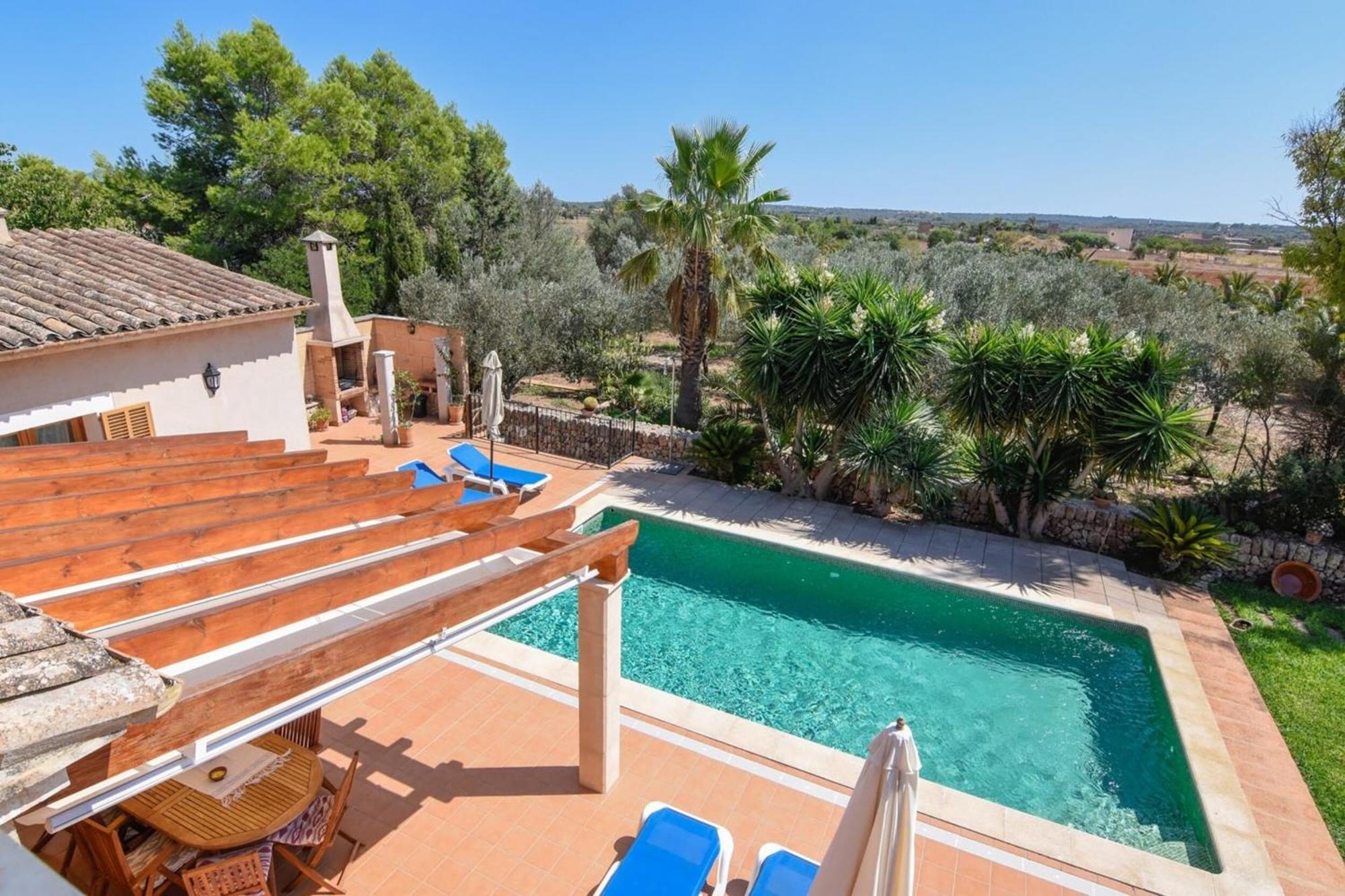 Casa Rural, Rustica Con Piscina Cas Padrins De Campos, Mallorca
