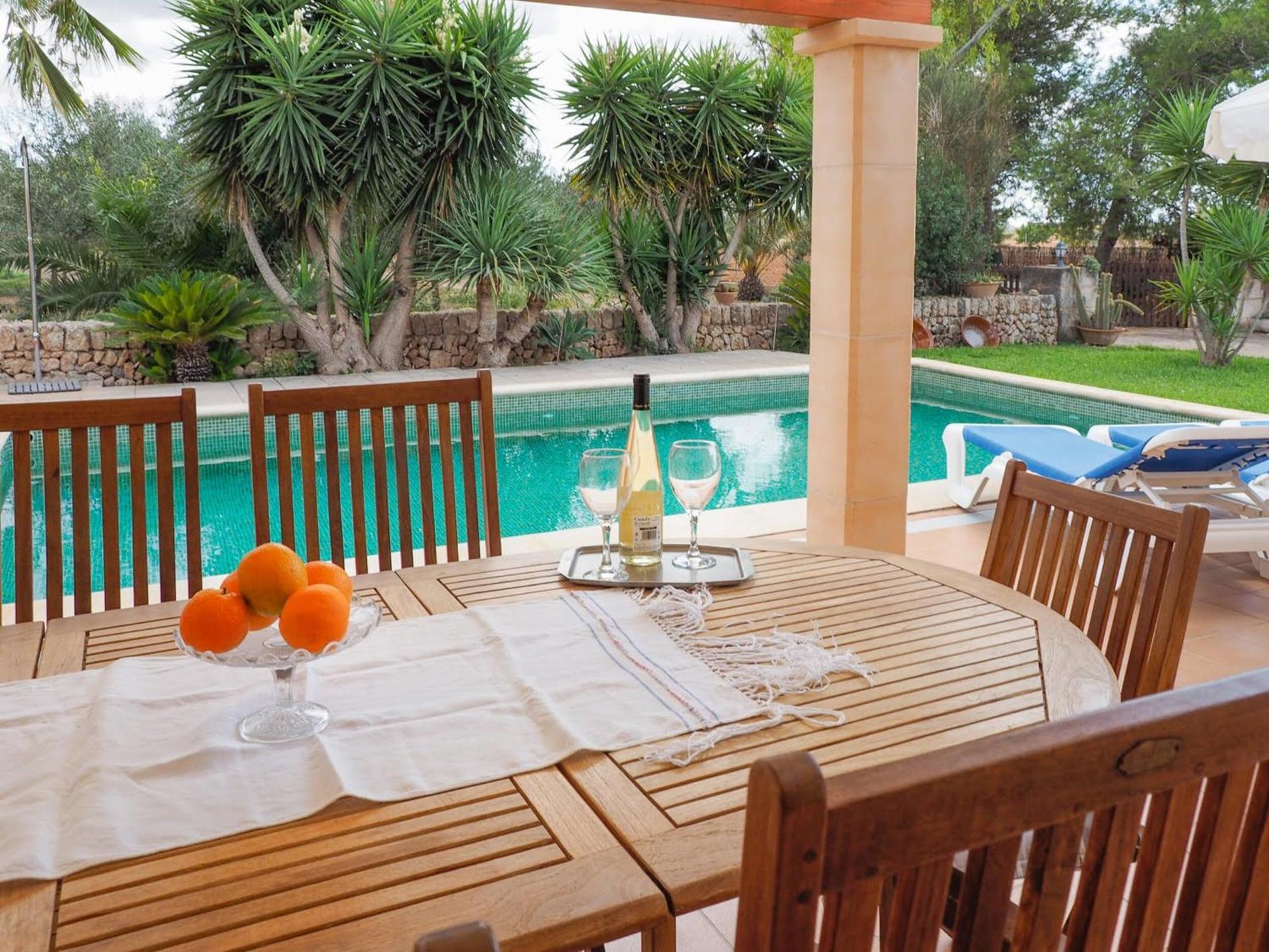 Villa Casa Rural, Rustica Con Piscina Cas Padrins De Campos, Mallorca *