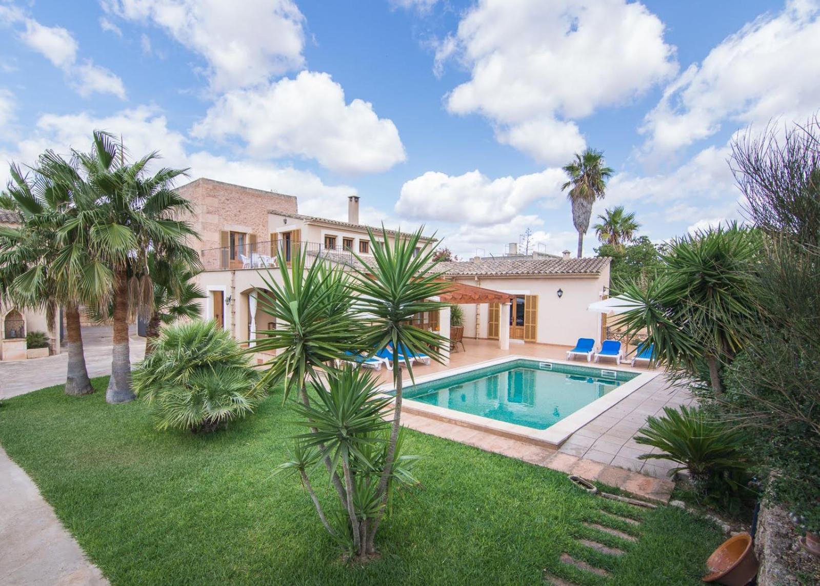 Villa Casa Rural, Rustica Con Piscina Cas Padrins De Campos, Mallorca *